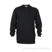 Långärmad Lätt F-Uniform Skjortor för Män